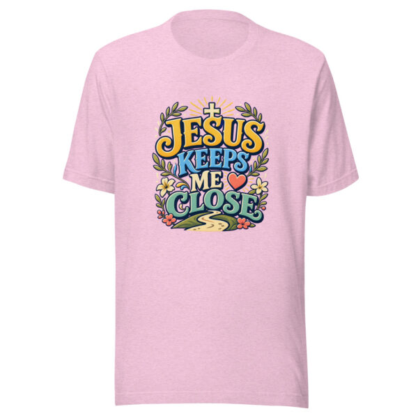 JESUS KEEPS ME CLOSE Heartbeat-20260622-codex-fallback Graphic Tee mockup 23