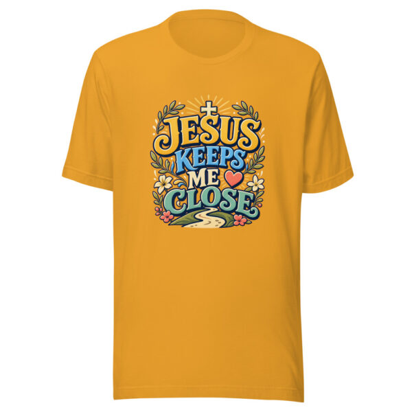 JESUS KEEPS ME CLOSE Heartbeat-20260622-codex-fallback Graphic Tee mockup 4