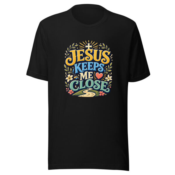JESUS KEEPS ME CLOSE Heartbeat-20260622-codex-fallback Graphic Tee mockup 7