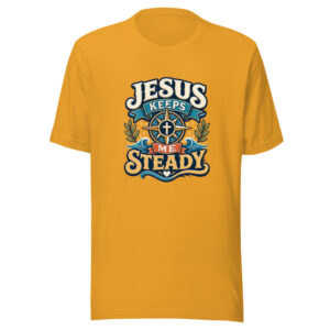 JESUS KEEPS ME STEADY Heartbeat-20260622-codex-fallback Graphic Tee mockup 1 JESUS KEEPS ME STEADY Heartbeat-20260622-codex-fallback Graphic Tee front view