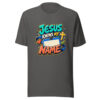 Jesus Knows My Name Graphic Tee mockup 10