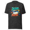 Jesus Knows My Name Graphic Tee mockup 12