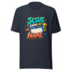 Jesus Knows My Name Graphic Tee mockup 13