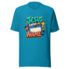 Jesus Knows My Name Graphic Tee mockup 2
