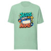 Jesus Knows My Name Graphic Tee mockup 24