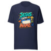 Jesus Knows My Name Graphic Tee mockup 9
