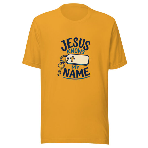 Jesus Knows My Name Heartbeat-20260629T075649Z Graphic Tee mockup 3