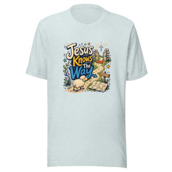 Jesus Knows The Way Graphic Tee mockup 22 Jesus Knows The Way Graphic Tee mockup 22