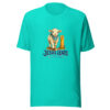 Jesus Leads I Follow Jesus-leads-i-follow Graphic Tee mockup 3