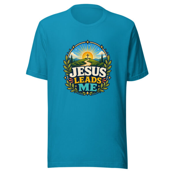 JESUS LEADS ME Heartbeat-20260623-codex-fallback Graphic Tee mockup 2