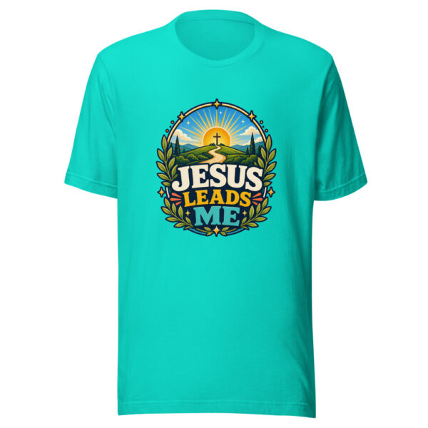 JESUS LEADS ME Heartbeat-20260623-codex-fallback Graphic Tee mockup 3