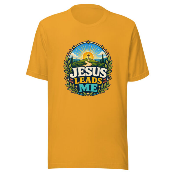 JESUS LEADS ME Heartbeat-20260623-codex-fallback Graphic Tee mockup 4