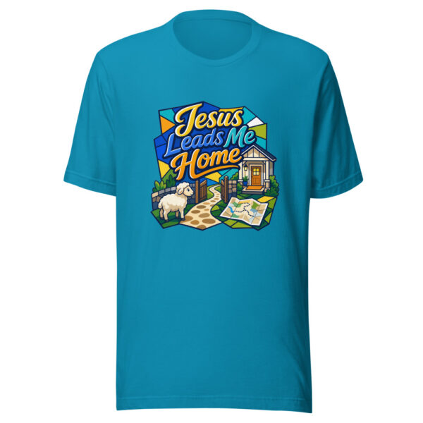 Jesus Leads Me Home Graphic Tee front view