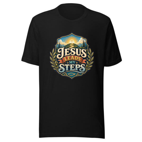 JESUS LEADS MY STEPS Heartbeat-20260624-codex-fallback Graphic Tee mockup 7 JESUS LEADS MY STEPS Heartbeat-20260624-codex-fallback Graphic Tee mockup 7