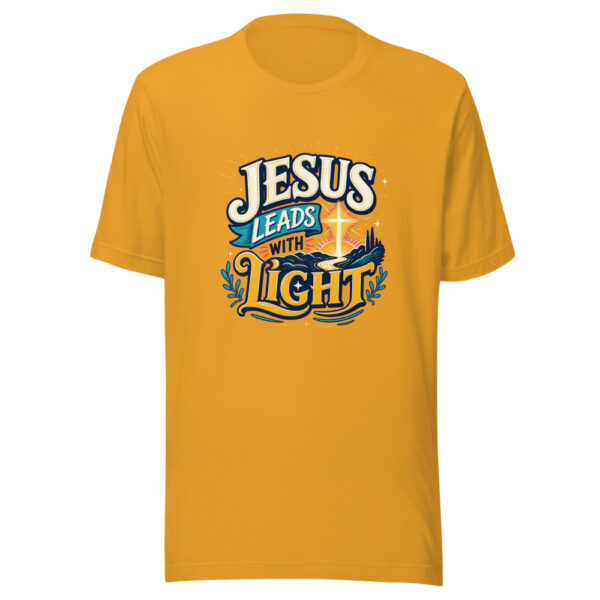 JESUS LEADS WITH LIGHT Heartbeat-20260621-codex-fallback Graphic Tee front view