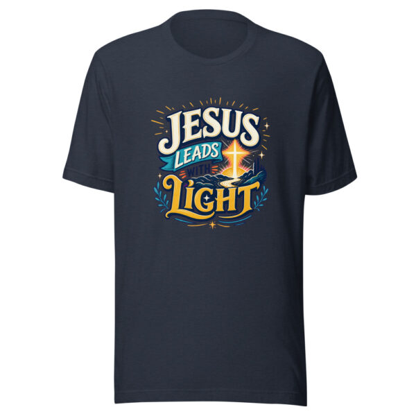 JESUS LEADS WITH LIGHT Heartbeat-20260621-codex-fallback Graphic Tee mockup 13