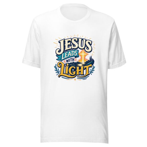 JESUS LEADS WITH LIGHT Heartbeat-20260621-codex-fallback Graphic Tee mockup 8