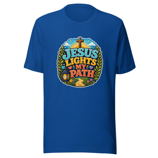 JESUS LIGHTS MY PATH Heartbeat-20260622-codex-fallback Graphic Tee front view