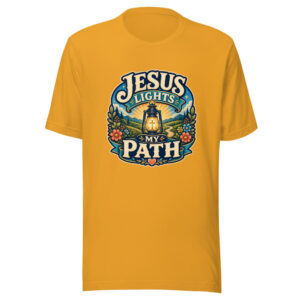 JESUS LIGHTS MY PATH Heartbeat-20260624-codex-fallback Graphic Tee mockup 1 JESUS LIGHTS MY PATH Heartbeat-20260624-codex-fallback Graphic Tee front view