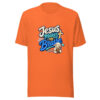 Jesus Makes Me Brave Graphic Tee mockup 6