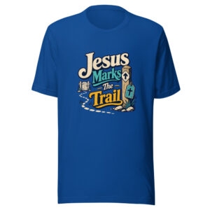 Jesus Marks The Trail Heartbeat-20260629T135651Z Graphic Tee front view