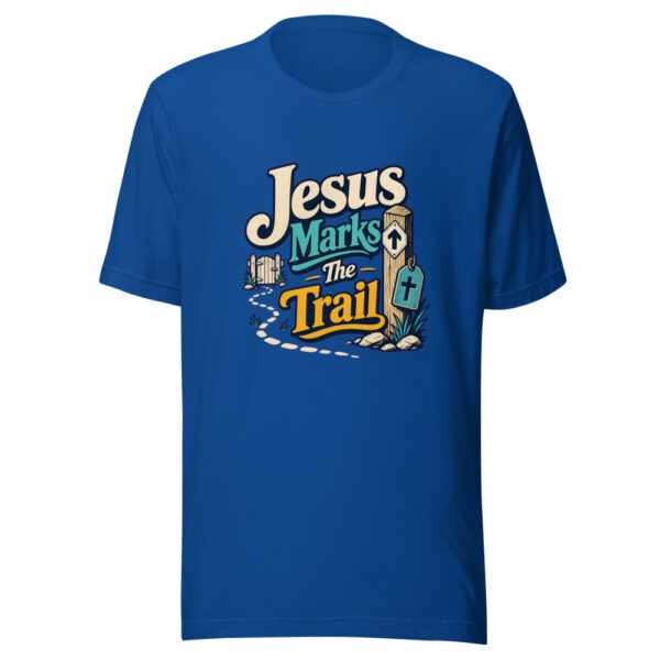 Jesus Marks The Trail Heartbeat-20260629T135651Z Graphic Tee front view