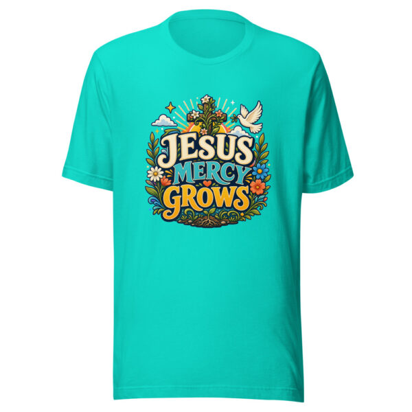 JESUS MERCY GROWS Heartbeat-20260623-codex-fallback Graphic Tee front view