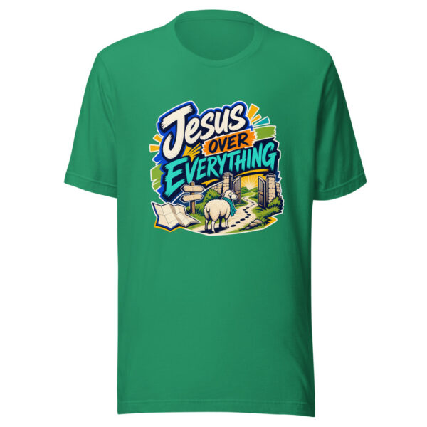Jesus Over Everything Graphic Tee mockup 15 Jesus Over Everything Graphic Tee mockup 15