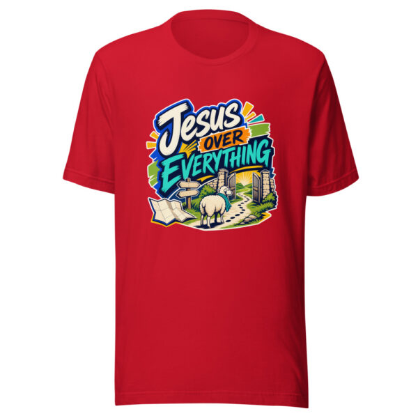 Jesus Over Everything Graphic Tee mockup 19 Jesus Over Everything Graphic Tee mockup 19