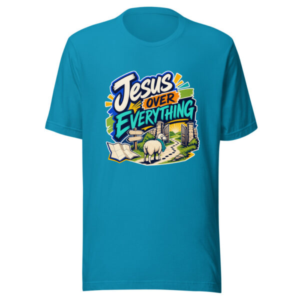 Jesus Over Everything Graphic Tee mockup 2 Jesus Over Everything Graphic Tee mockup 2