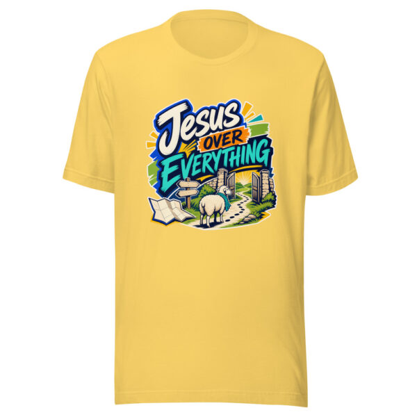Jesus Over Everything Graphic Tee mockup 20 Jesus Over Everything Graphic Tee mockup 20