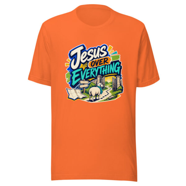Jesus Over Everything Graphic Tee mockup 6 Jesus Over Everything Graphic Tee mockup 6