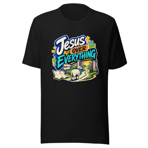 Jesus Over Everything Graphic Tee mockup 7 Jesus Over Everything Graphic Tee mockup 7
