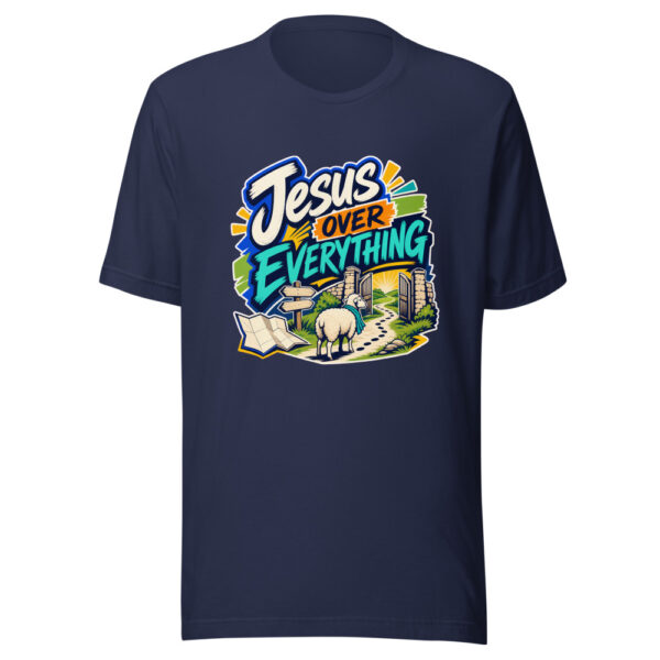 Jesus Over Everything Graphic Tee mockup 9 Jesus Over Everything Graphic Tee mockup 9