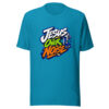 Jesus Over Noise Graphic Tee front view