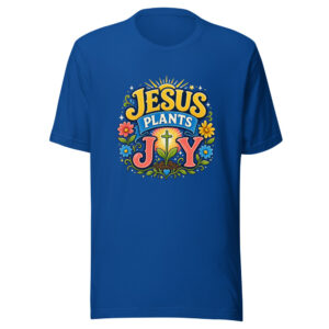 JESUS PLANTS JOY Heartbeat-20260622-codex-fallback Graphic Tee mockup 1 JESUS PLANTS JOY Heartbeat-20260622-codex-fallback Graphic Tee front view
