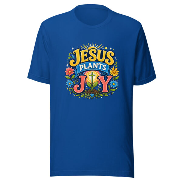 JESUS PLANTS JOY Heartbeat-20260622-codex-fallback Graphic Tee front view