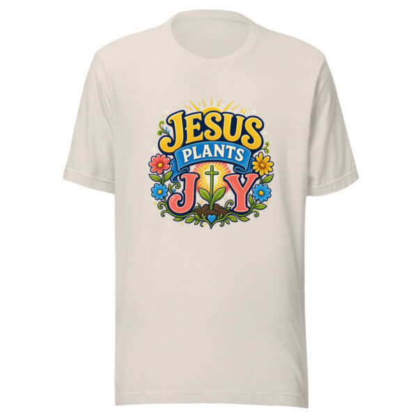 JESUS PLANTS JOY Heartbeat-20260622-codex-fallback Graphic Tee mockup 14