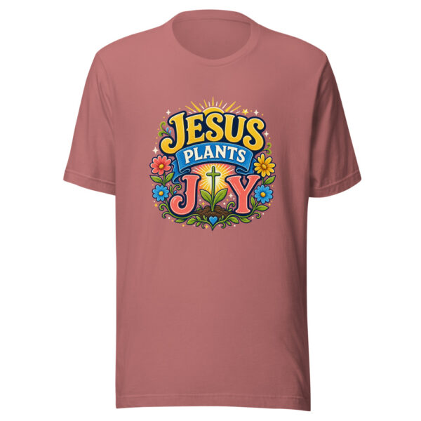 JESUS PLANTS JOY Heartbeat-20260622-codex-fallback Graphic Tee mockup 21