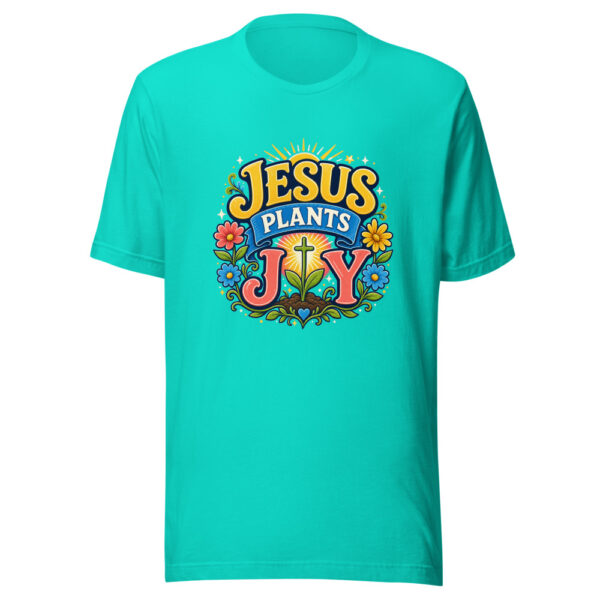 JESUS PLANTS JOY Heartbeat-20260622-codex-fallback Graphic Tee mockup 3