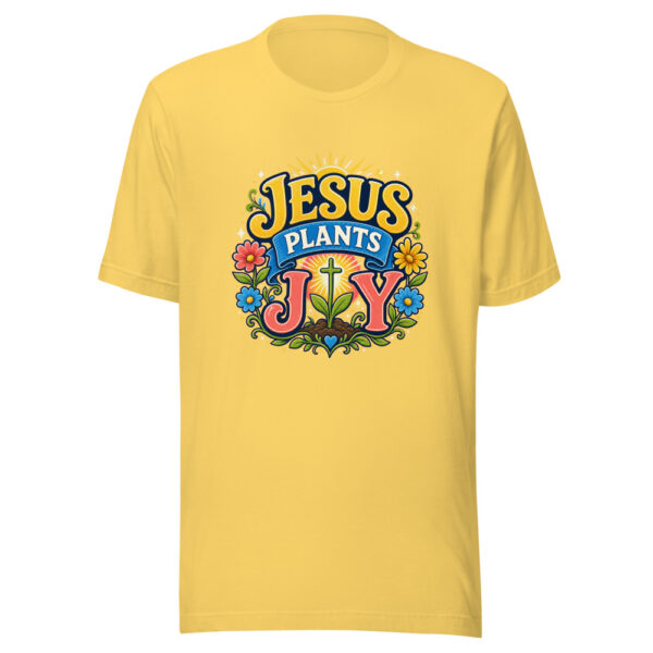 JESUS PLANTS JOY Heartbeat-20260622-codex-fallback Graphic Tee mockup 6