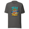 Jesus Sets My Table Graphic Tee mockup 10