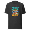 Jesus Sets My Table Graphic Tee mockup 12