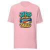 Jesus Sets My Table Graphic Tee mockup 19