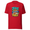 Jesus Sets My Table Graphic Tee mockup 20