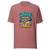 Jesus Sets My Table Graphic Tee mockup 21
