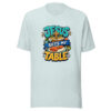 Jesus Sets My Table Graphic Tee mockup 22