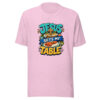 Jesus Sets My Table Graphic Tee mockup 23