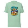 Jesus Sets My Table Graphic Tee mockup 24