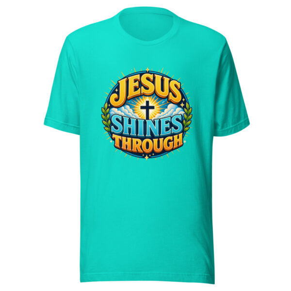 JESUS SHINES THROUGH Heartbeat-20260622-codex-fallback Graphic Tee front view